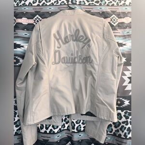 Leather Harley Davidson Jacket
